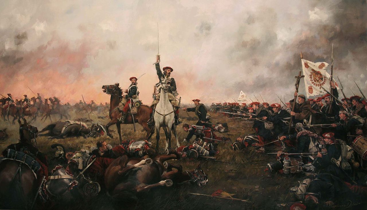 Картина "Первая карлистская война в Испании"